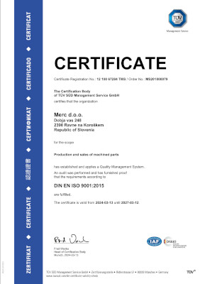 DIN EN ISO 9001:2015
